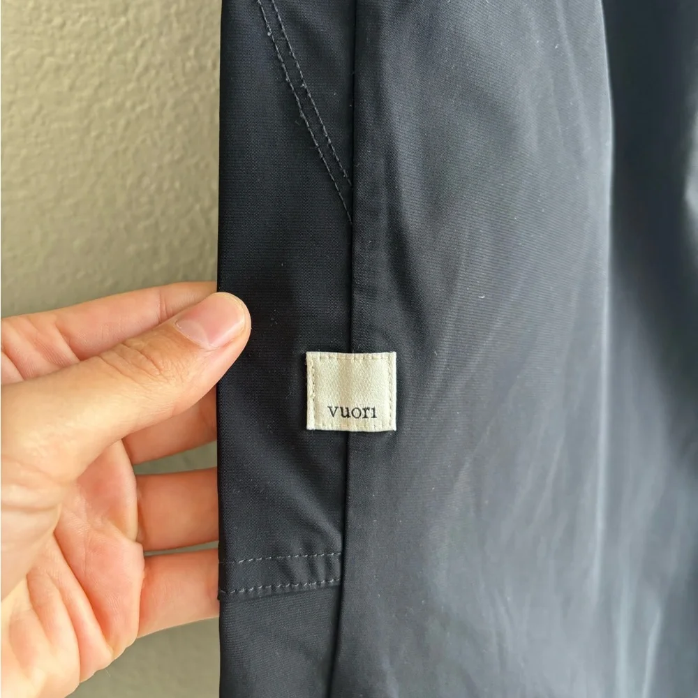 Black Vuori Athletic Jogger Pants with Drawstring - Picture 5 of 8